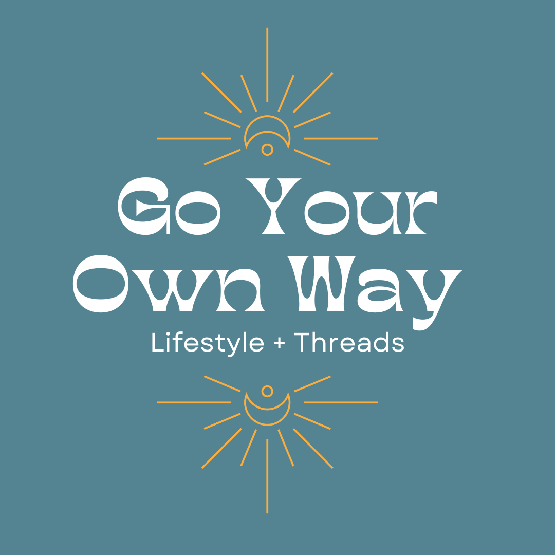 Wandposter "Go Your Own Way" – Schwarz-weißes Handlettering Auf Premium-Papier (DIN A4/A3, Made In Germany)